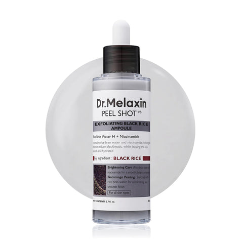 Ampolla de arroz negro Peel Shot Glow