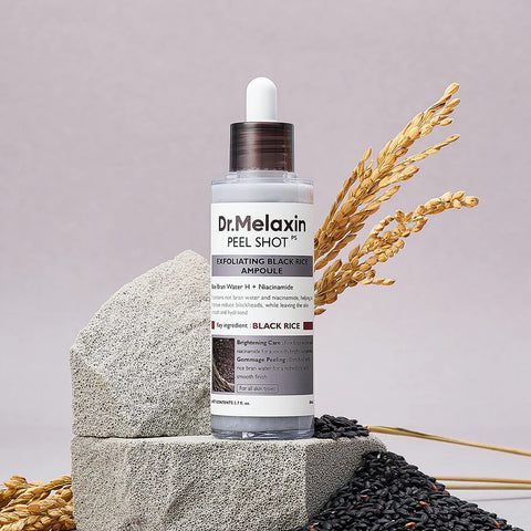 Ampolla de arroz negro Peel Shot Glow