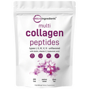 Micro Ingredients Multi Collagen Peptides Powder.