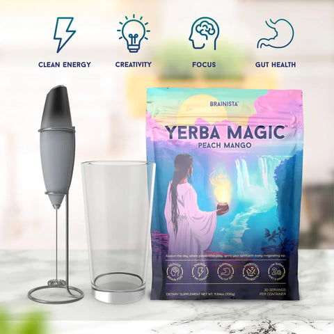 Yerba Mate en polvo de té instantáneo