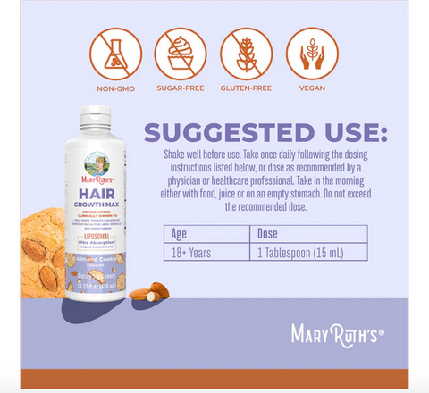 Crecimiento del cabello máximo liposomal