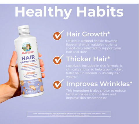 Crecimiento del cabello máximo liposomal