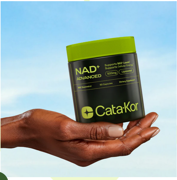 Cata-Kor NAD+ Advanced - Suplemento de NAD con resveratrol